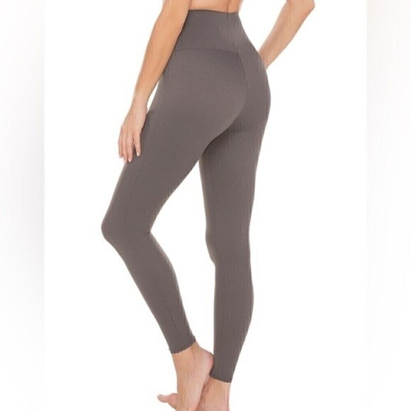 New Miraclesuit Women's Tummy-Control Leggings MIRACLESUIT Athleisure grey Small - Picture 4 of 10